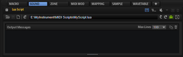 Lua Script Module