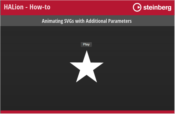Animating SVGs with Additional Parameters
