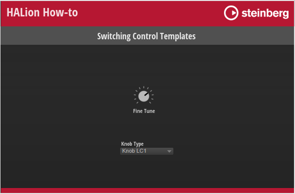 Switching Control Templates