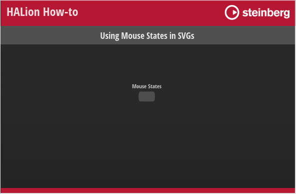 Using Mouse States in SVGs