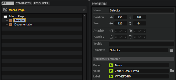 Working with Exported Variables GUI Tree
